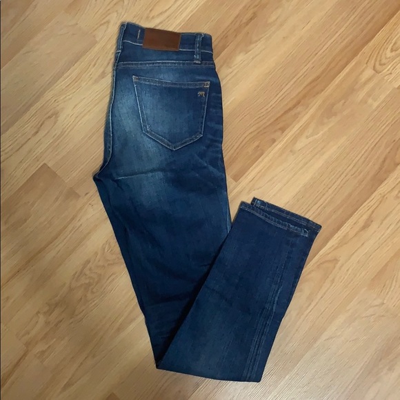 Madewell Skinny Skinny Knee Rip Edition - Picture 1 of 5